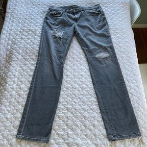 Joe's Frehley Slim Fit Jeans Distressed Size 36